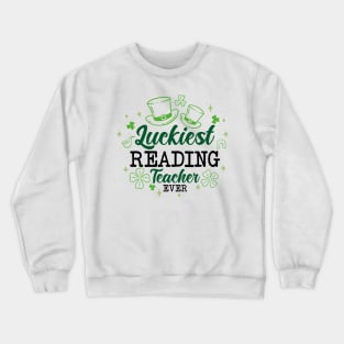 St Patricks Day Reading Crewneck Sweatshirt